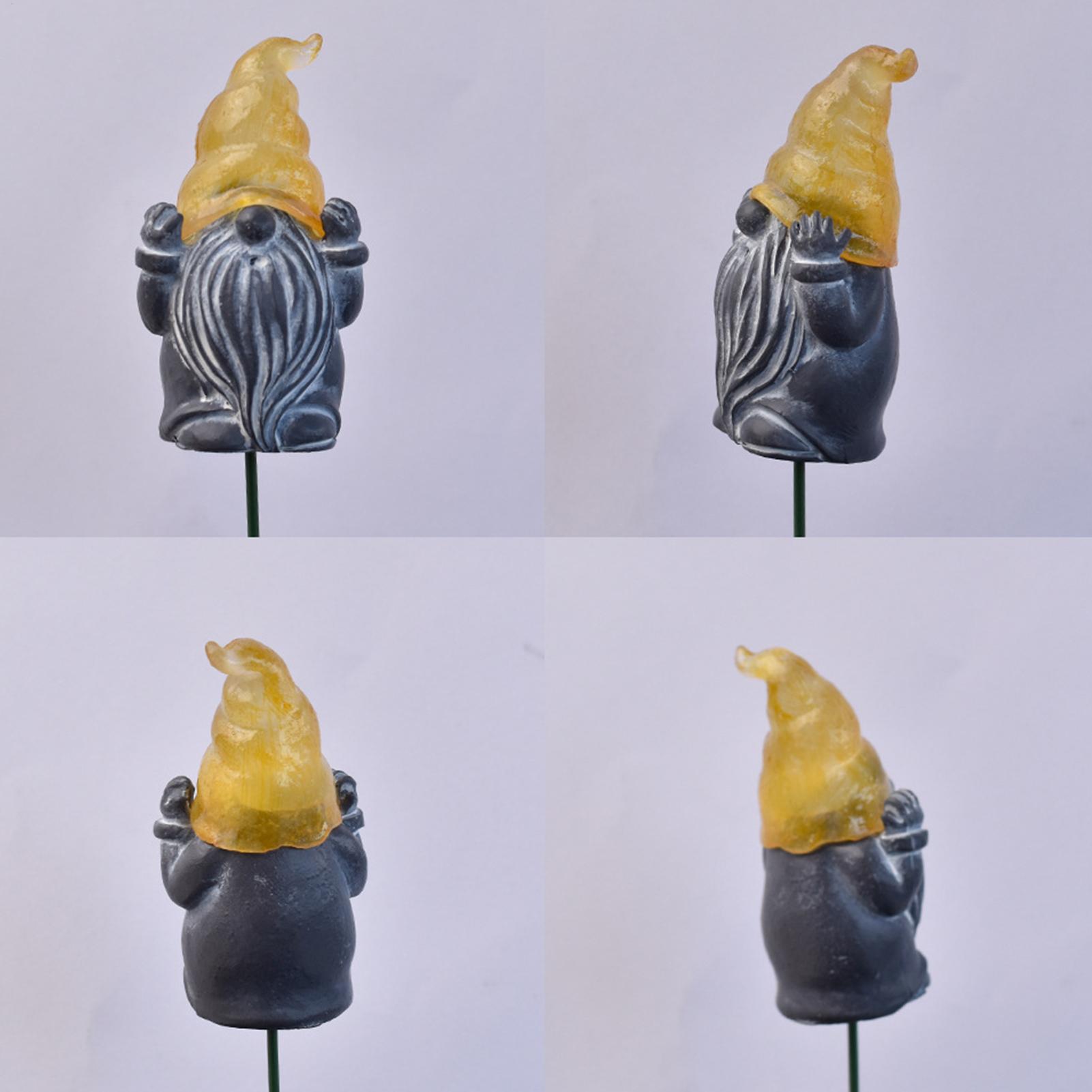 Decorative Yard Stakes 3-Piece - Resin Art Of Flowers review and price
