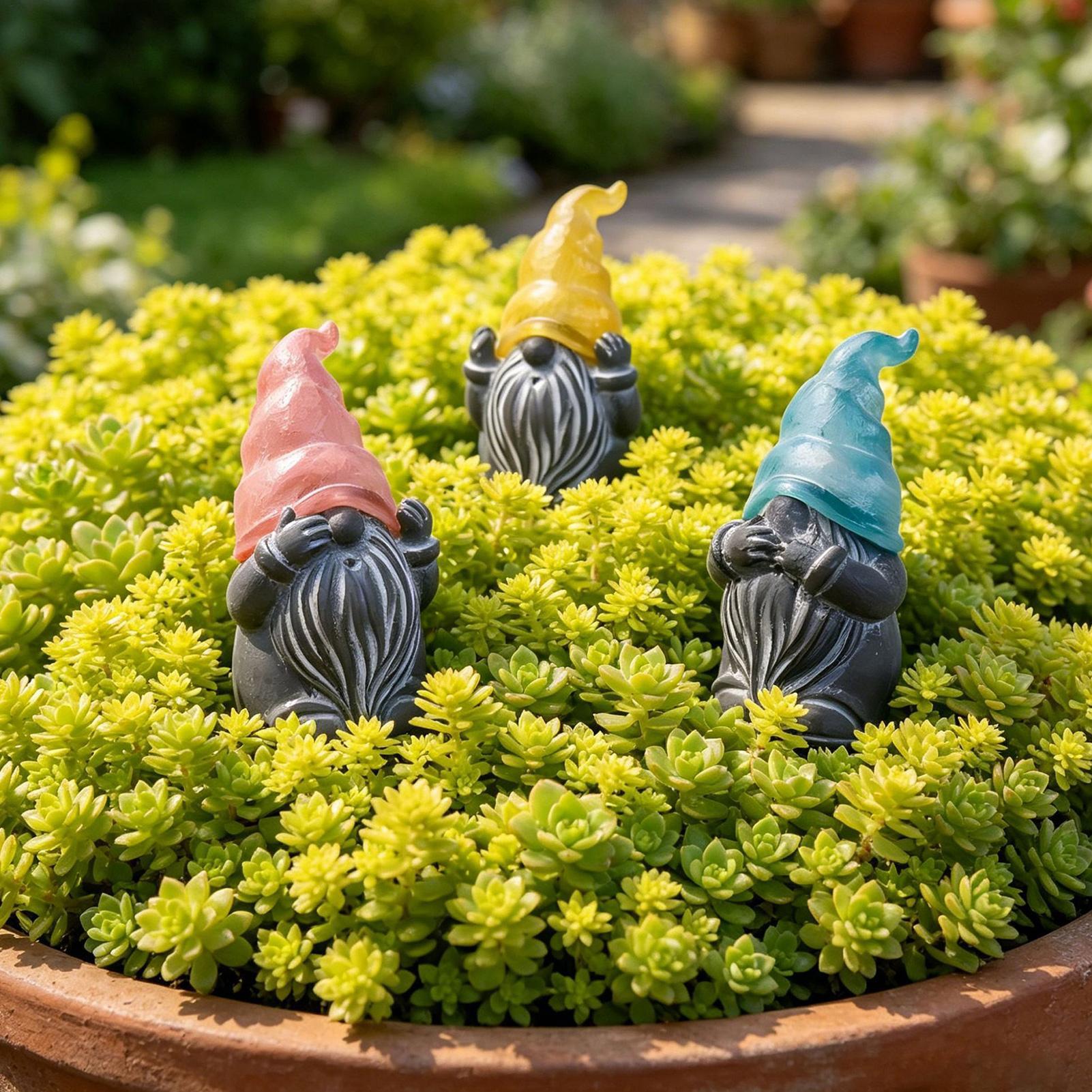 Decorative Yard Stakes 3-Piece - Resin Art Of Flowers review and price