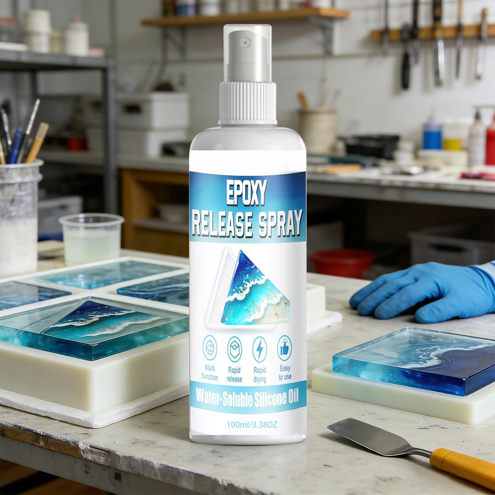 100ml Silicone Release Spray E - Resin Art Tools review and price