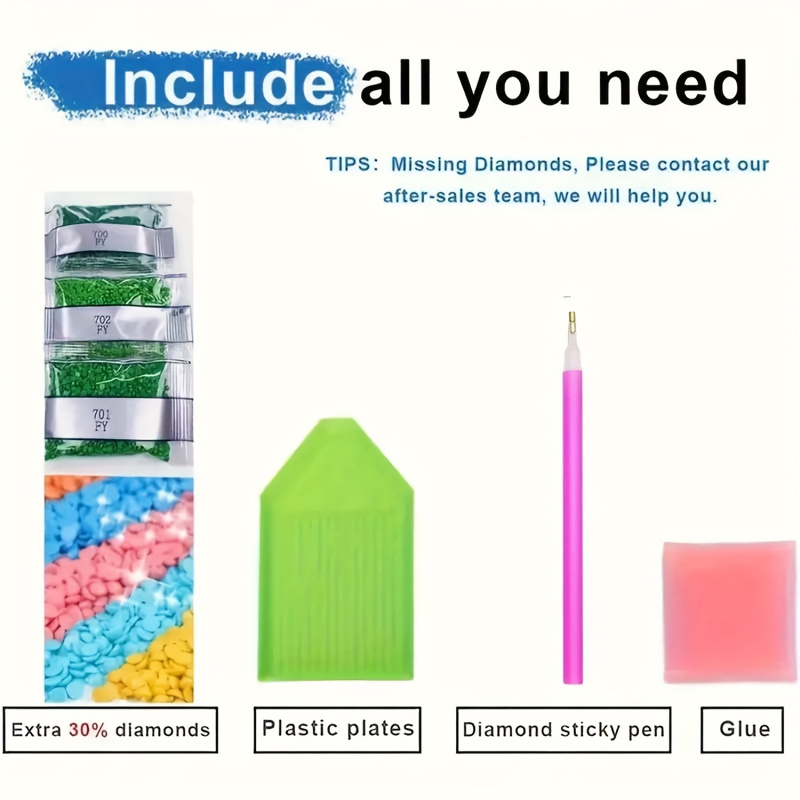 Diamond Painting Kit, Pink Sky - Resin Art Work review and price