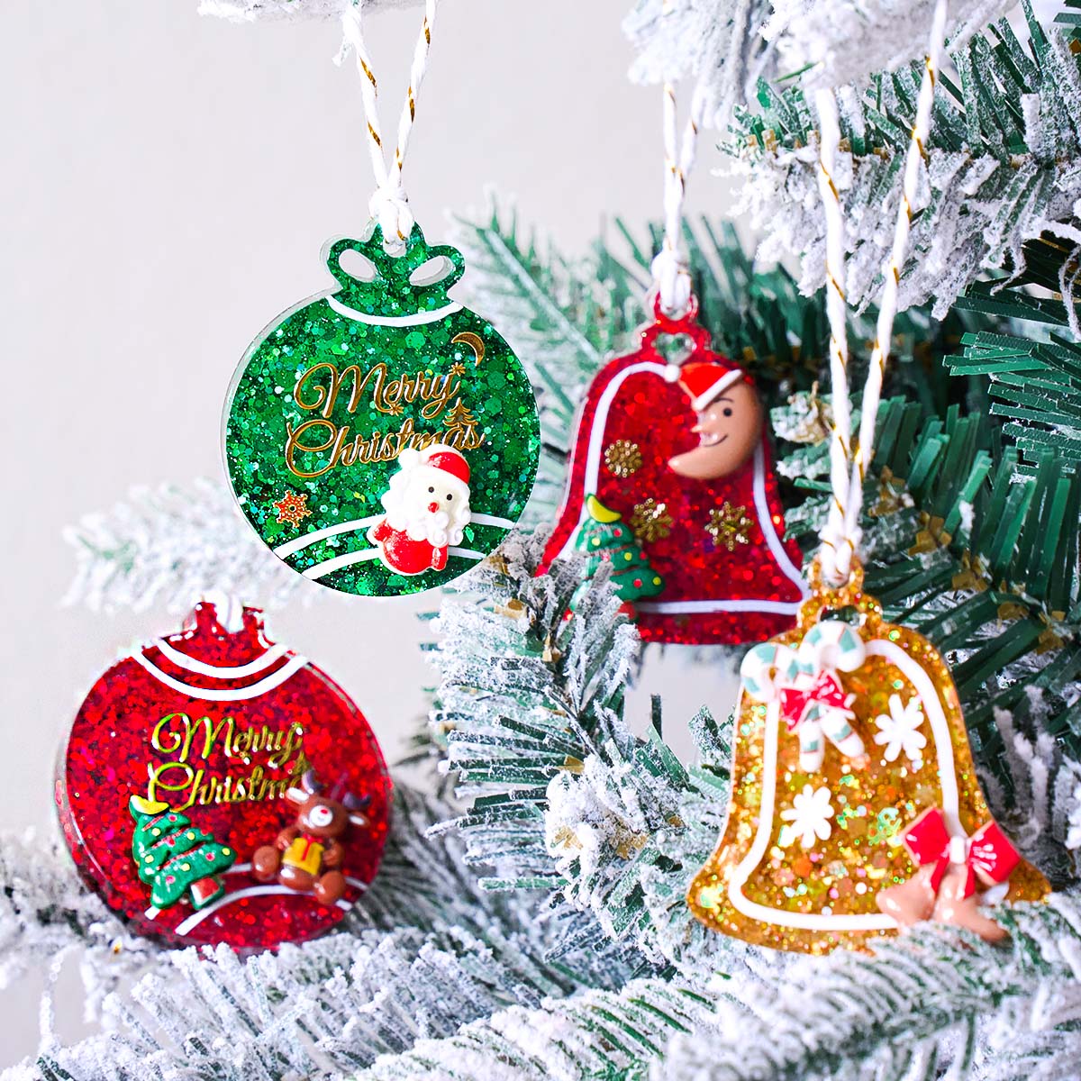 Xmas Tag Pendant Silicone Mold - Resin Art Tools review and price