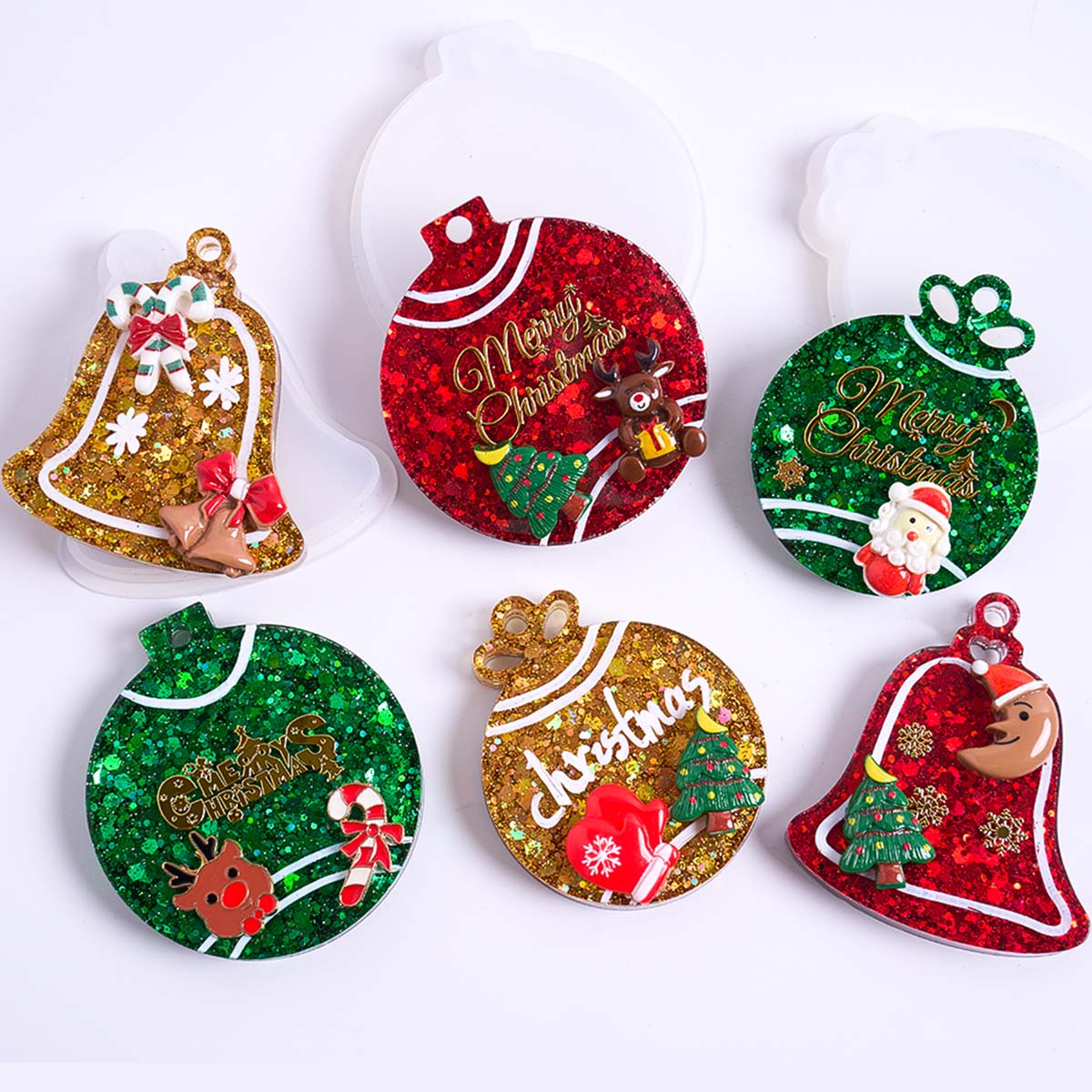 Xmas Tag Pendant Silicone Mold - Resin Art Tools review and price