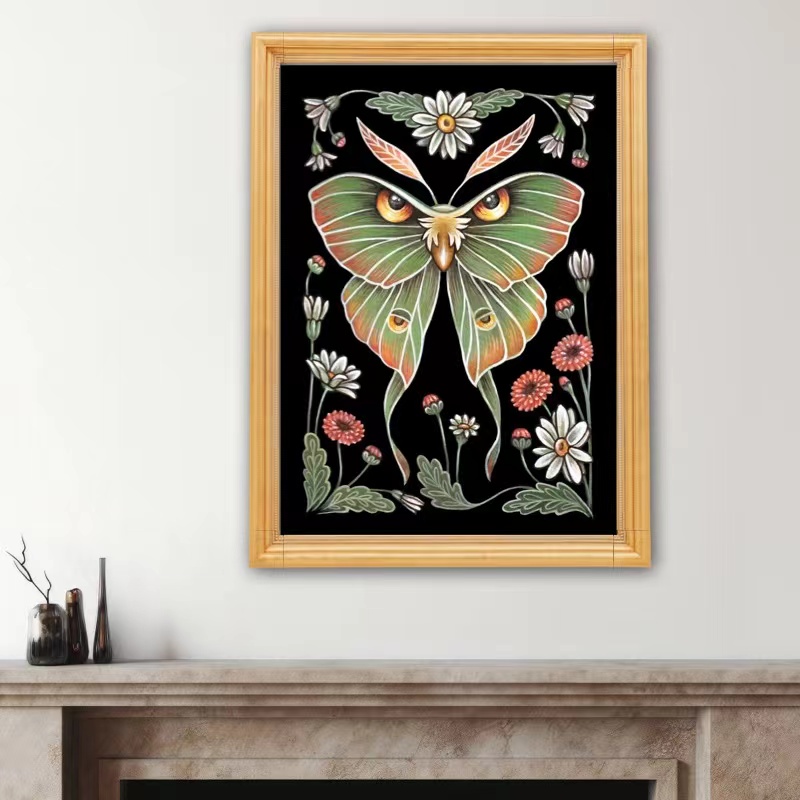 Frameless,5d DIY Diamond Art P - Resin Art Work review and price