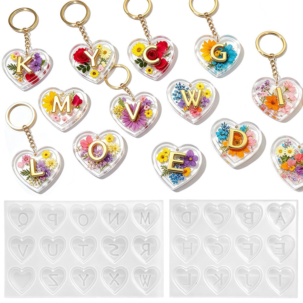 Complete 26 Letters & Heart Si - Resin Art Name review and price