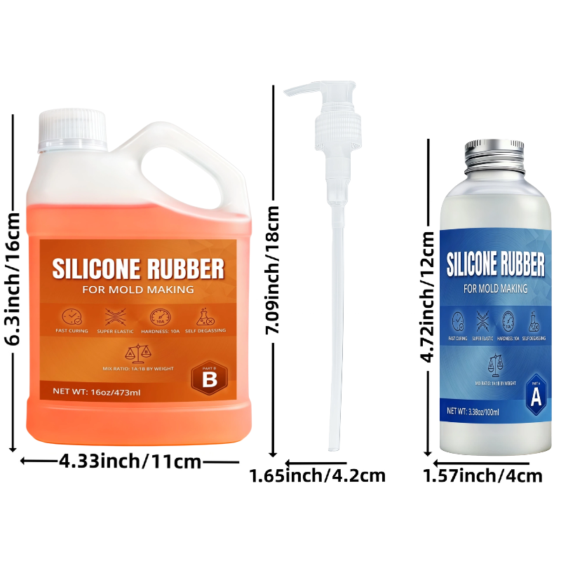 Durable Liquid Rubber Material - Resin Art Tools review and price