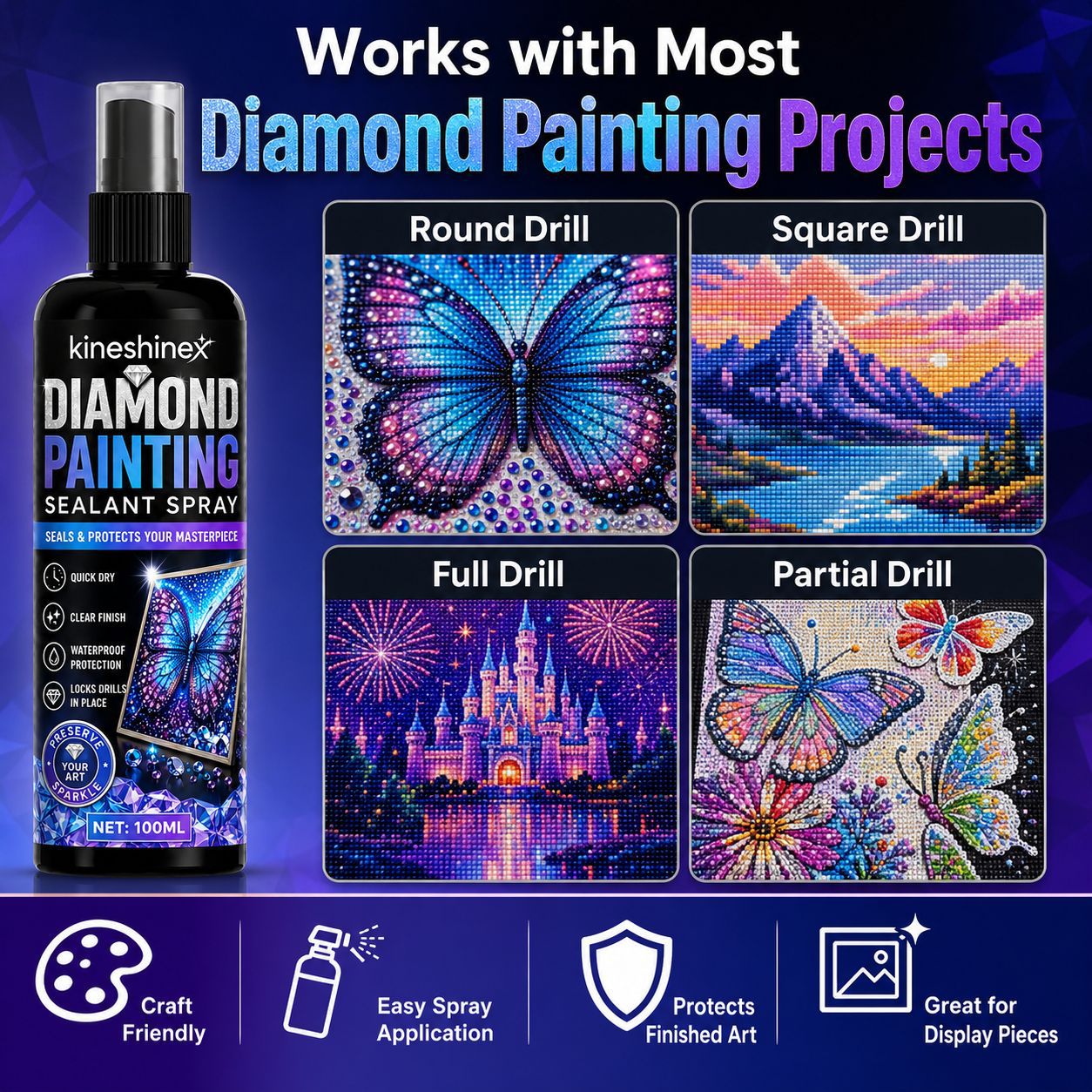 Diamond Painting Sealant Spray - Resin Art Work review and price
