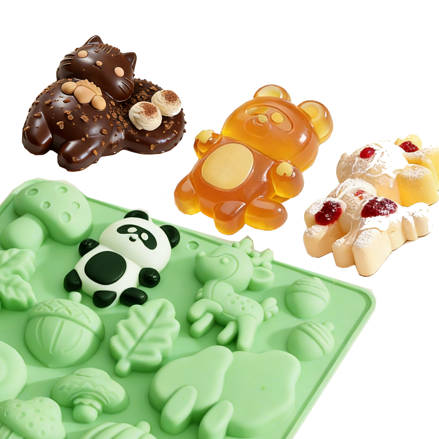 1 Silicone Cake Mold in the Sh - Resin Art Tools review and price