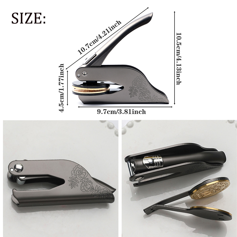 Personalized Custom Embossing  - Resin Art Logo review and price
