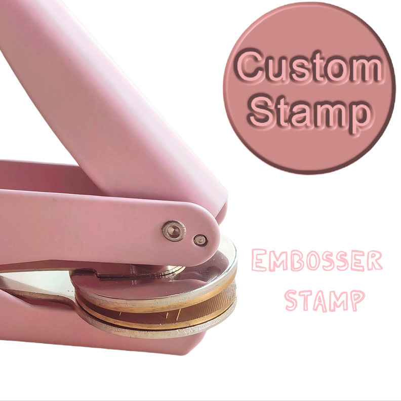 Embosser Stamp LOGO Customized - Resin Art Logo review and price