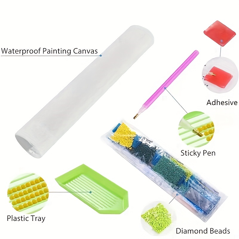 Flower Pattern DIY Diamond Art - Resin Art Of Flowers review and price