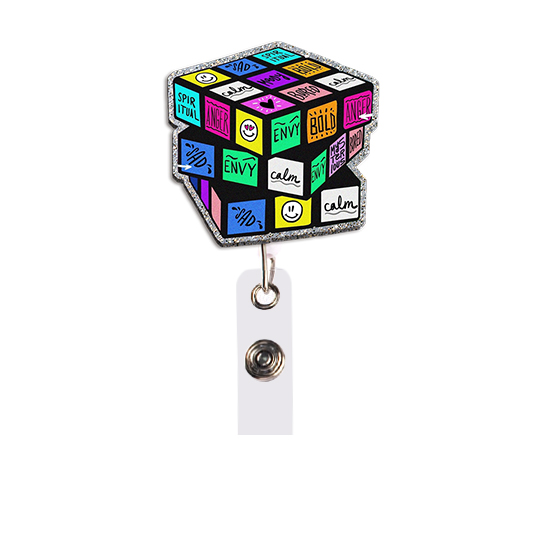 Magic Cube Pattern Work Card H - Resin Art Name review and price
