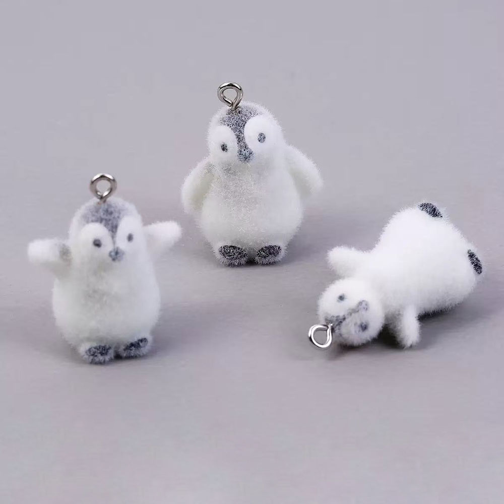 5pcs Flocking Small Penguin Re - Resin Art Engagement review and price